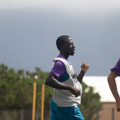 Imagen del entrenamiento del sábado (CD Tenerife)