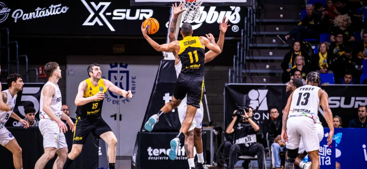 Imagen del partido (CB CANARIAS)