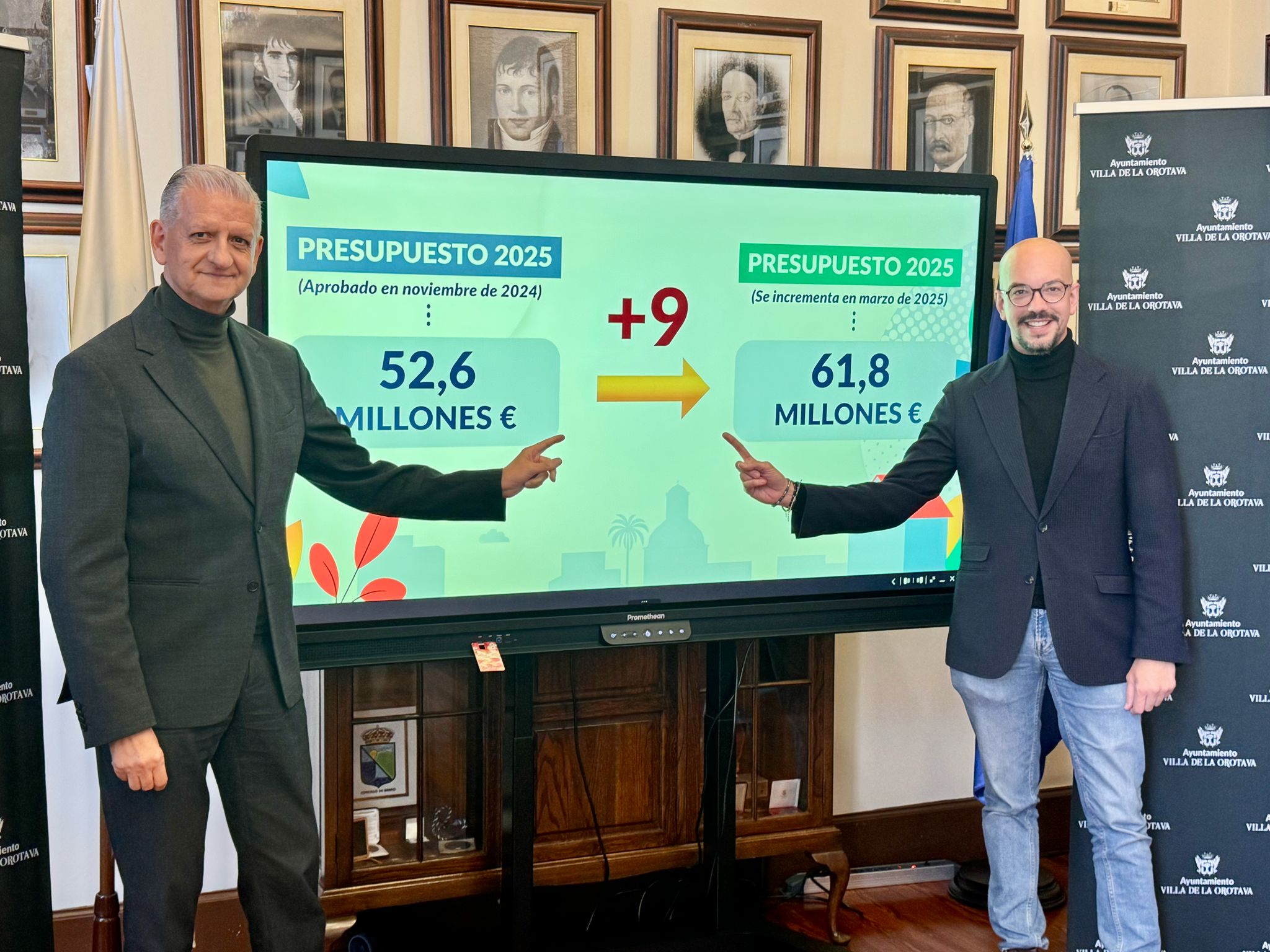 Imagen posterior al Pleno de La Orotava (LA OROTAVA)