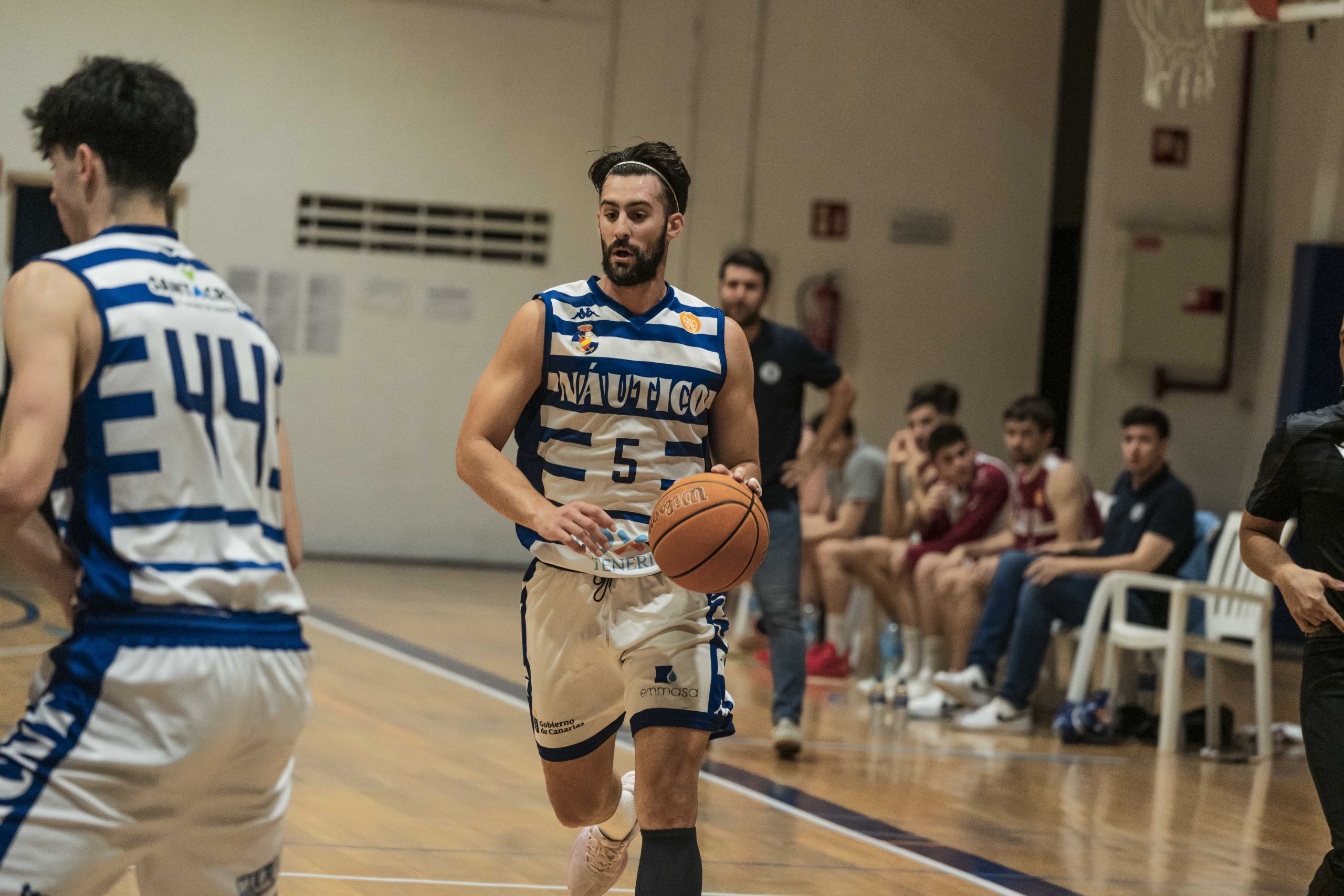 Imobach, en un partido con el Náutico (CEDIDA).