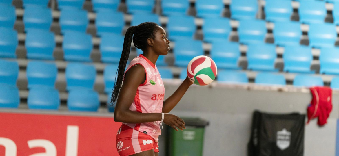 Jessica Akamere en el Arenal Emevé (CEDIDA)