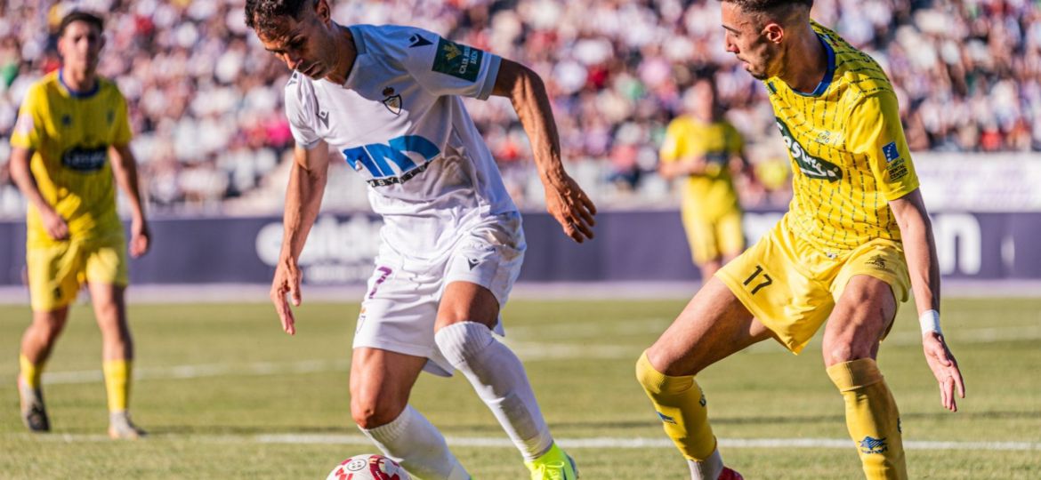 Javi Moyano en un partido de esta temporada (@javimoyano7)