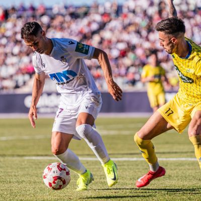 Javi Moyano en un partido de esta temporada (@javimoyano7)
