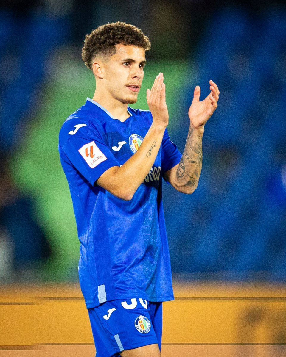 Jeremy Jorge con el Getafe (CD Tenerife)
