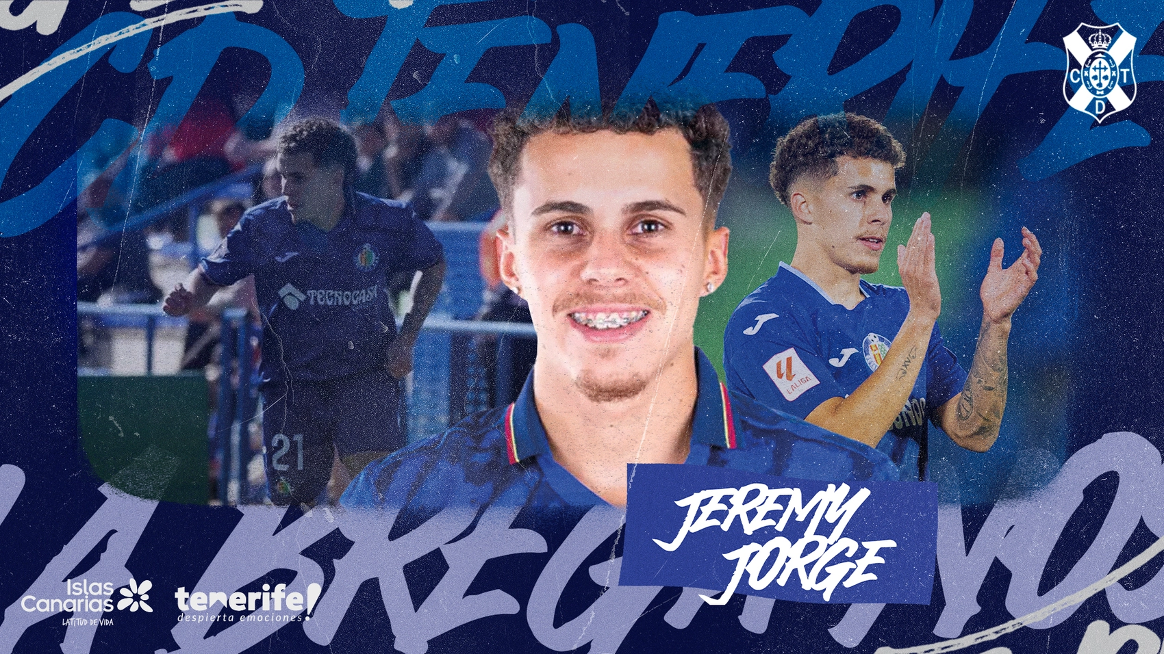 Jeremy Jorge, quinto refuerzo blanquiazul (CD Tenerife)