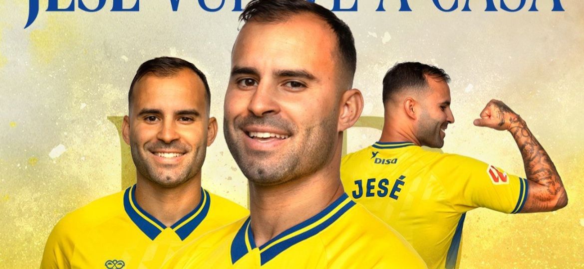 Jesé volverá a vestir de amarillo (UD Las Palmas)