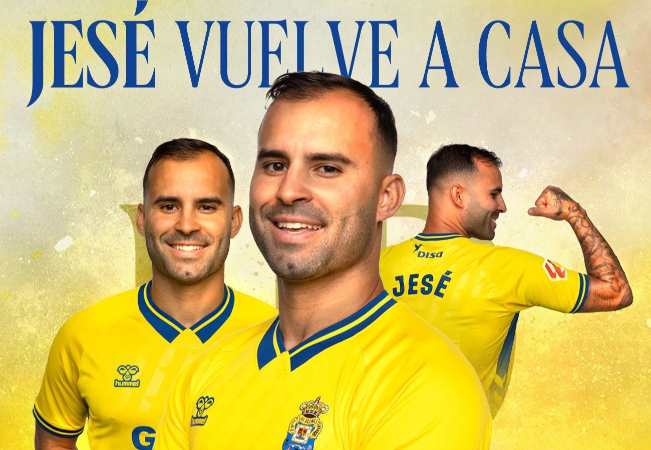 Jesé volverá a vestir de amarillo (UD Las Palmas)