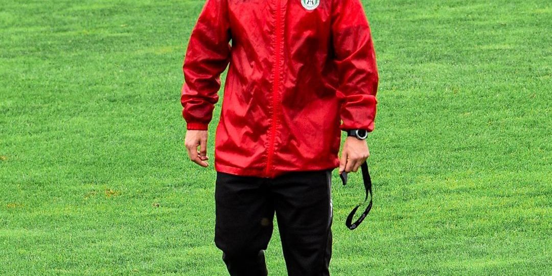 Jesús Arribas durante un entrenamiento (CD Arenteiro)
