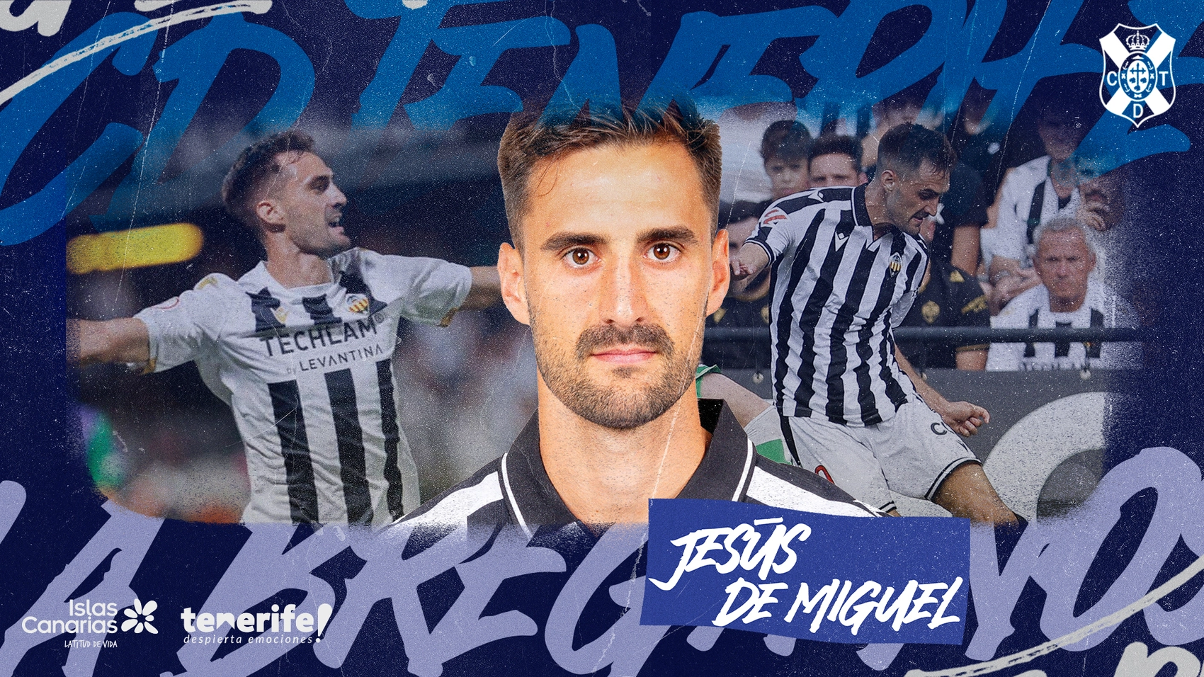 Jesús de Miguel, séptimo fichaje tinerfeñista (CD Tenerife)