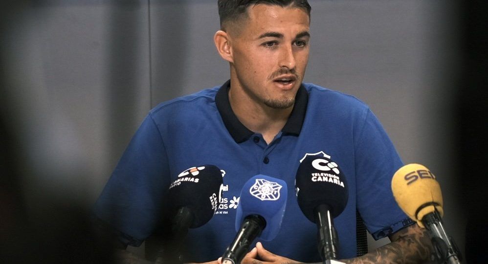 Jorge Padilla en su presentación (@CDTOficial)
