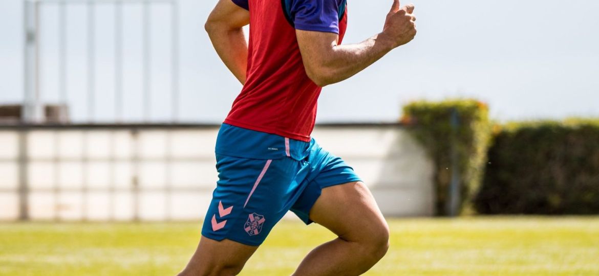 José León en la Ciudad Deportiva (CD Tenerife)