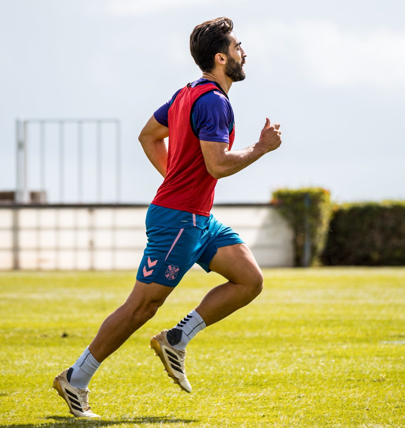 José León en la Ciudad Deportiva (CD Tenerife)