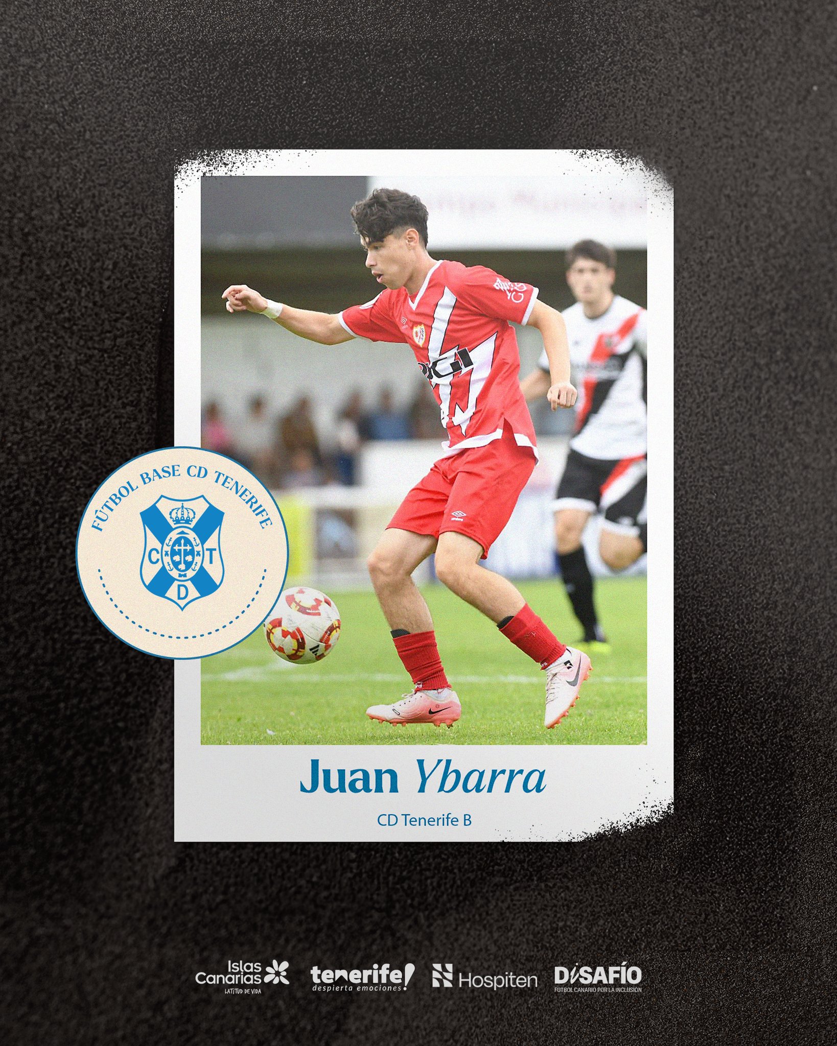 Juan Ybarra, nuevo futbolista blanquiazul (@CdtCantera)