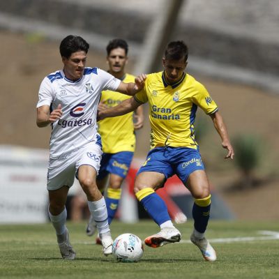 Juanjo Sánchez contra Las Palmas en Barranco Seco (CD Tenerife)
