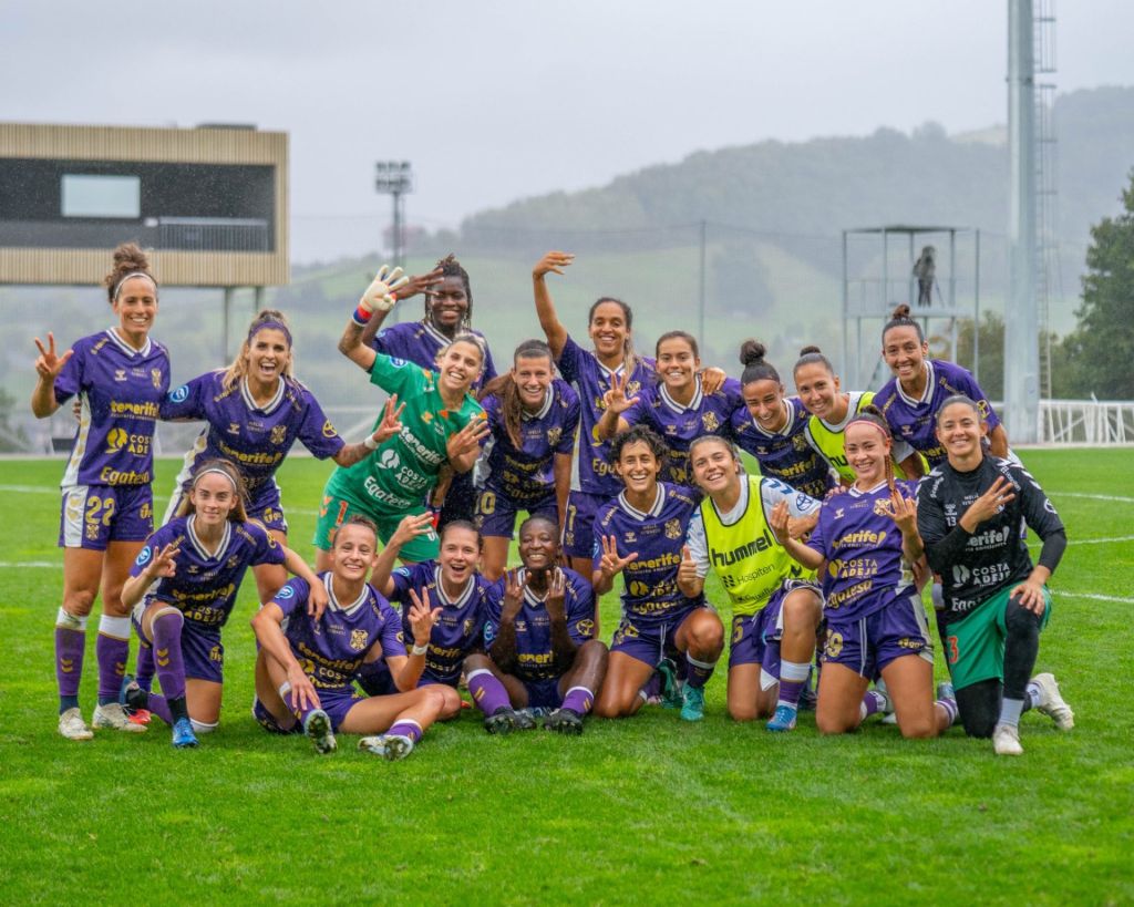 Jugadoras del Tenerife femenino (CD TENERIFE FEMENINO)