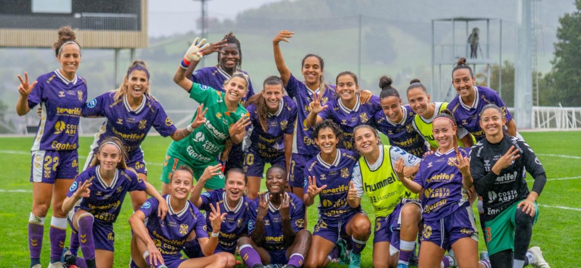 Jugadoras del Tenerife femenino (CD TENERIFE FEMENINO)