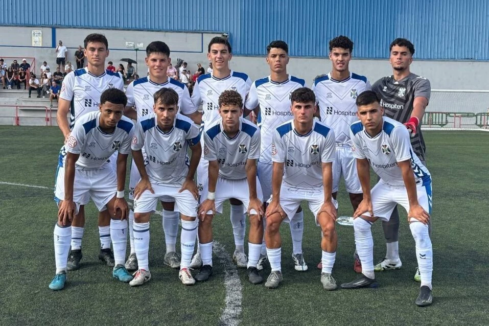 La base blanquiazul, con buenos resultados (CD Tenerife)