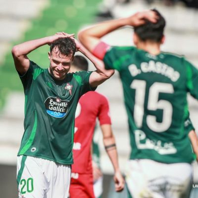 Lamento de los jugadores del Racing de Ferrol (La Liga)
