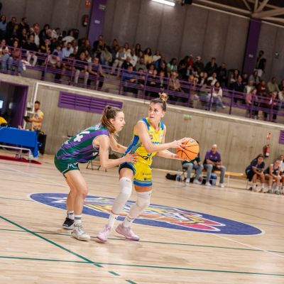 Lance del choque entre el Adareva y el Unicaja (@CBADAREVA)