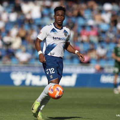 Landázuri durante el partido (LA LIGA)