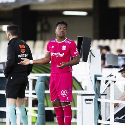 Landázuri tras ser expulsado (LaLiga)