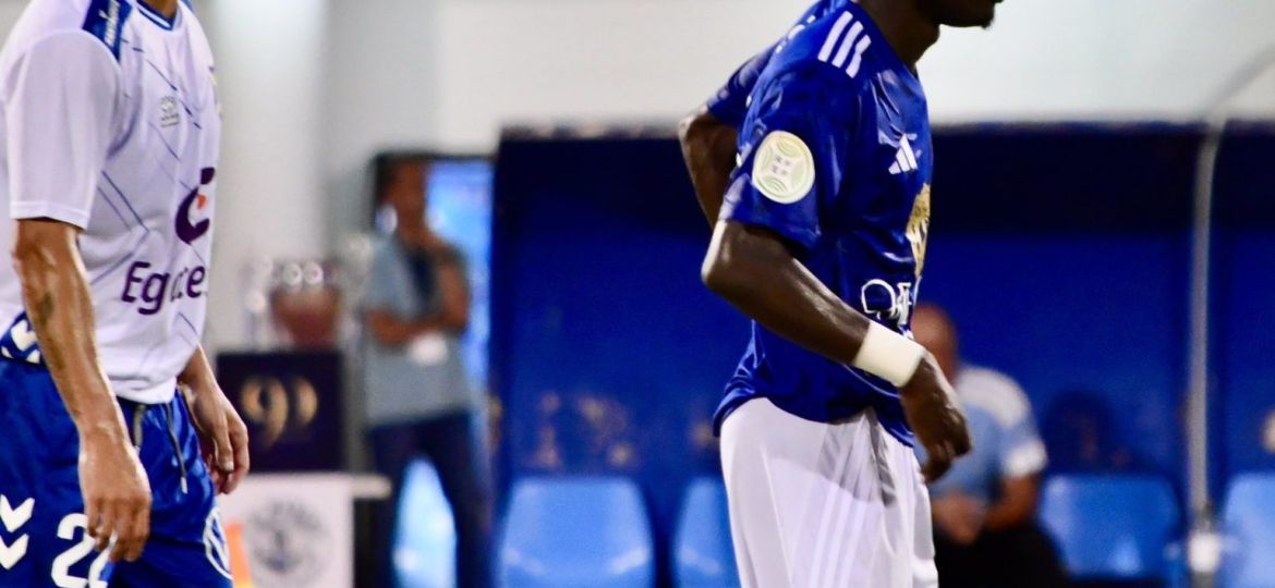 Lie en el amistoso contra el Tenerife (@CDMarinoOficial)|Abdoulie Sarr (CD MARINO)