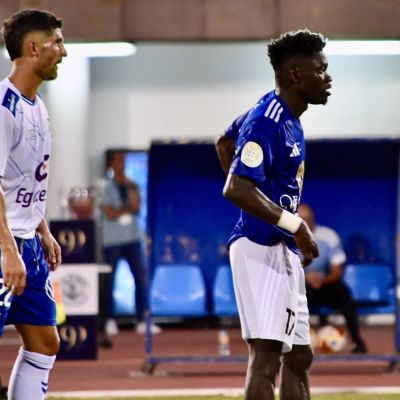Lie en el amistoso contra el Tenerife (@CDMarinoOficial)|Abdoulie Sarr (CD MARINO)