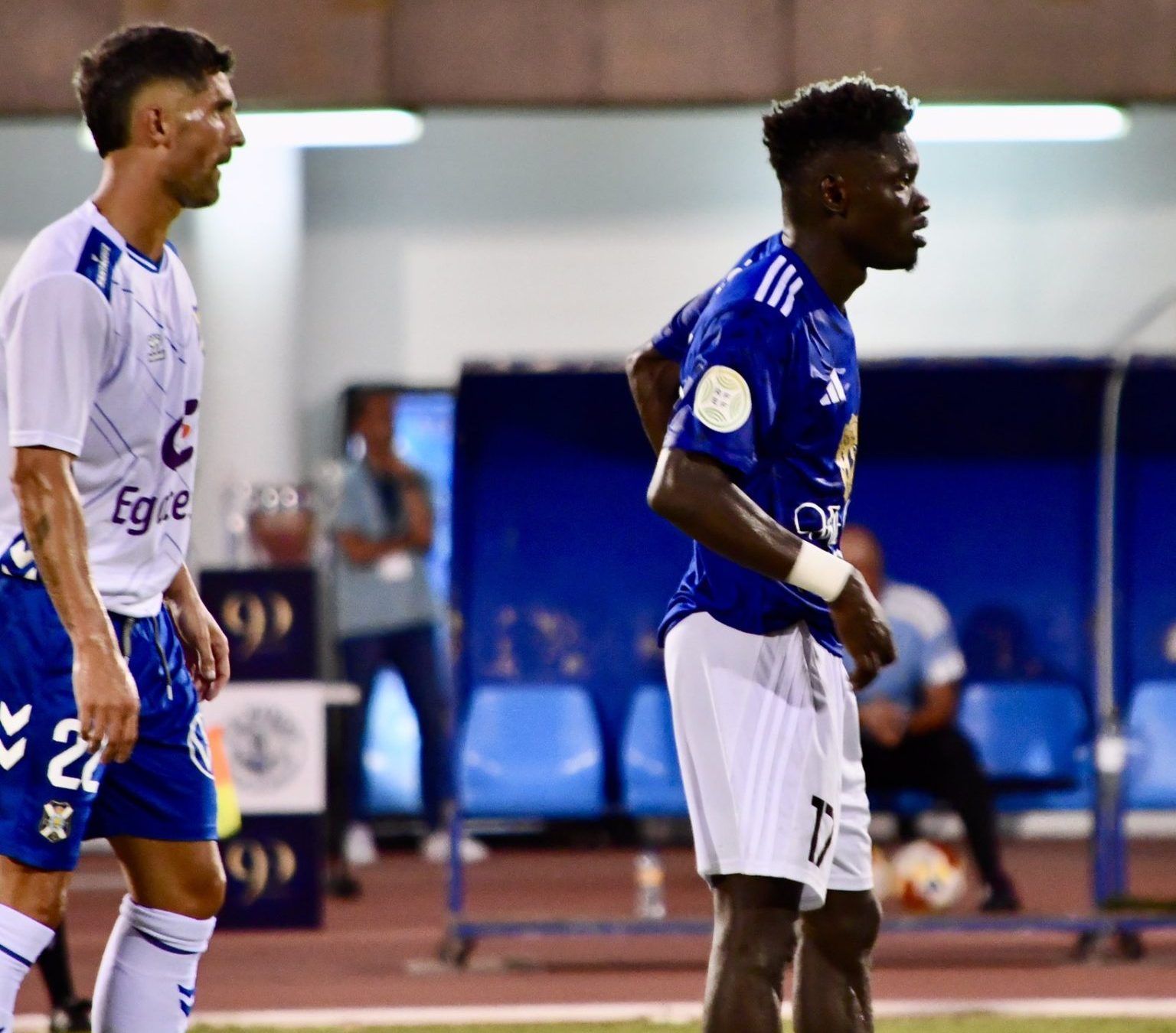 Lie en el amistoso contra el Tenerife (@CDMarinoOficial)