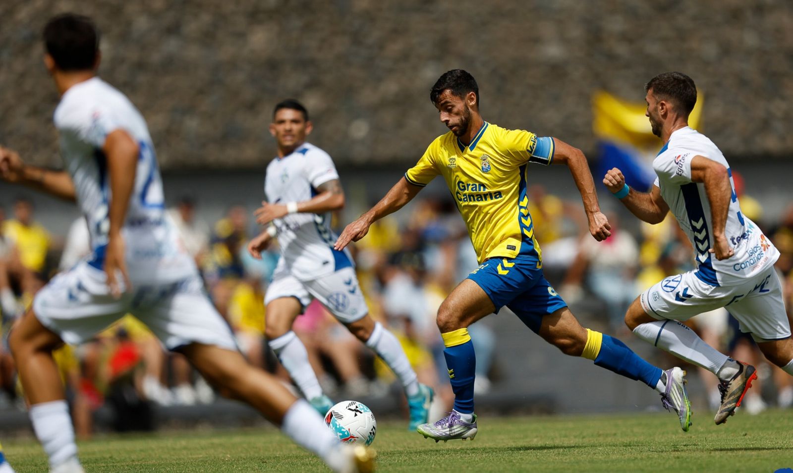 Loiodice, en el partido disputado en Barranco Seco este sábado (UDLP.es)