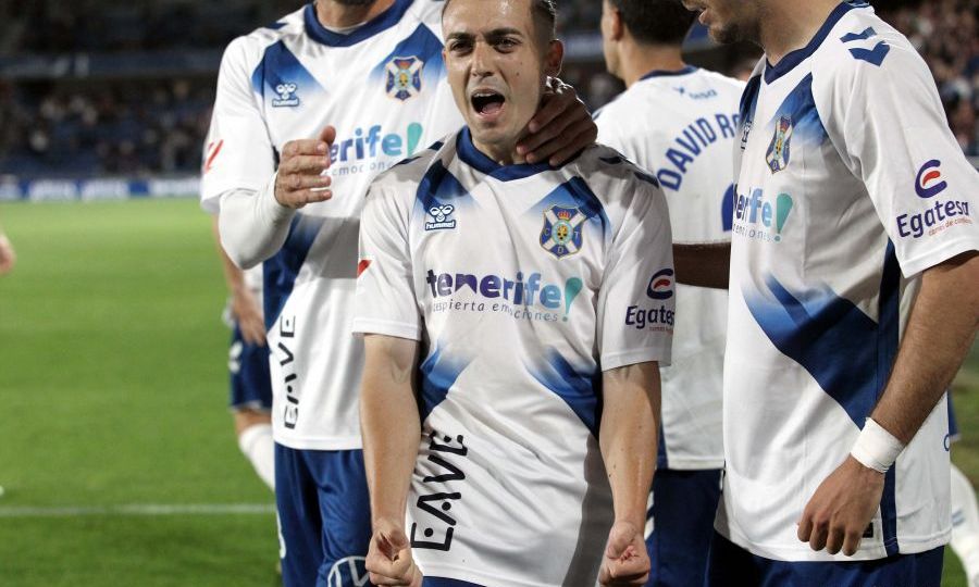 Luismi Cruz celebra su gol al Granada (LA LIGA)