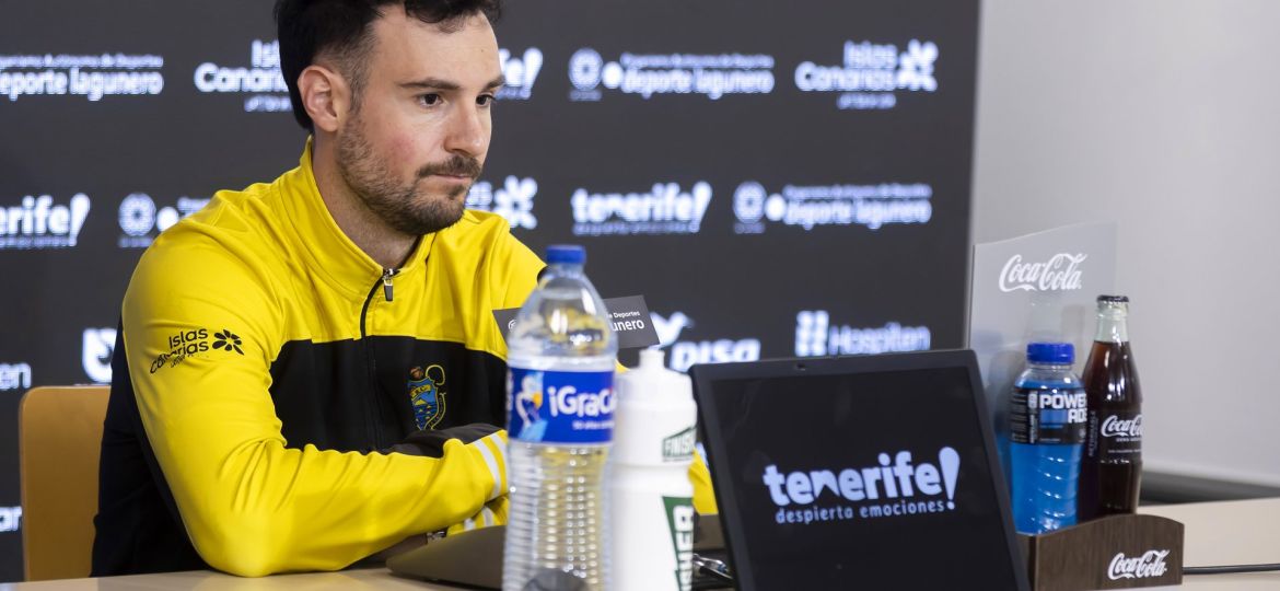 Lluís Costa en la sala de prensa (CEDIDA)