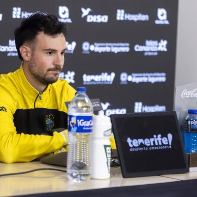 Lluís Costa en la sala de prensa (CEDIDA)