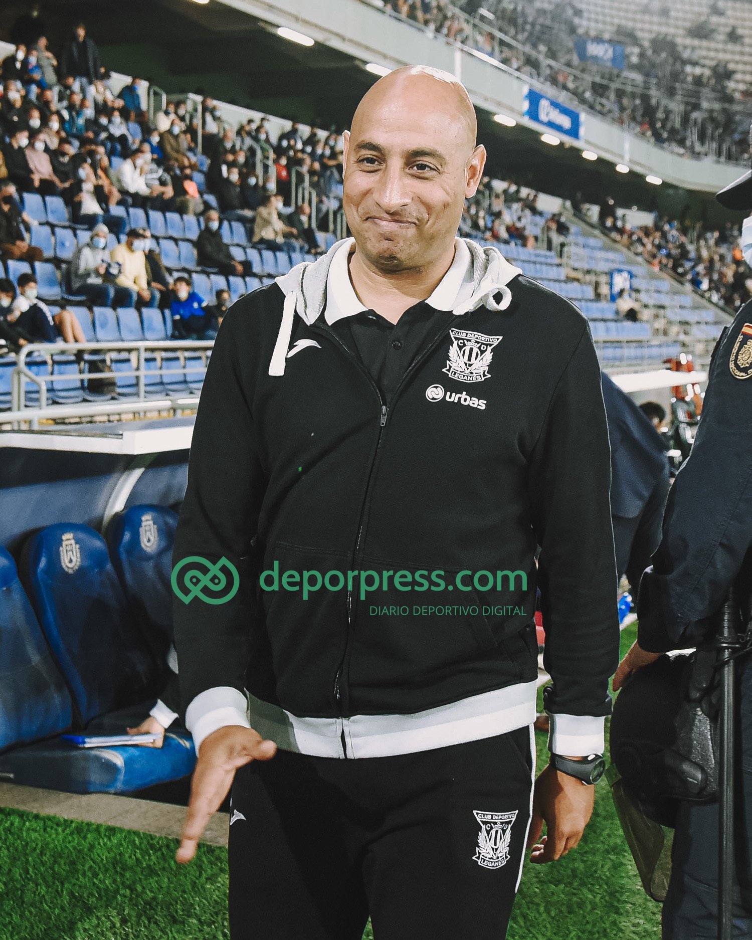 Mehdi Nafti, en el Heliodoro (DEPORPRESS).