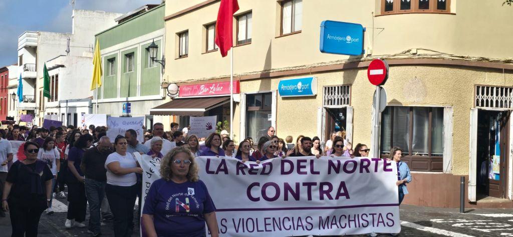 Manifestación del 25N en La Orotava (LA OROTAVA)