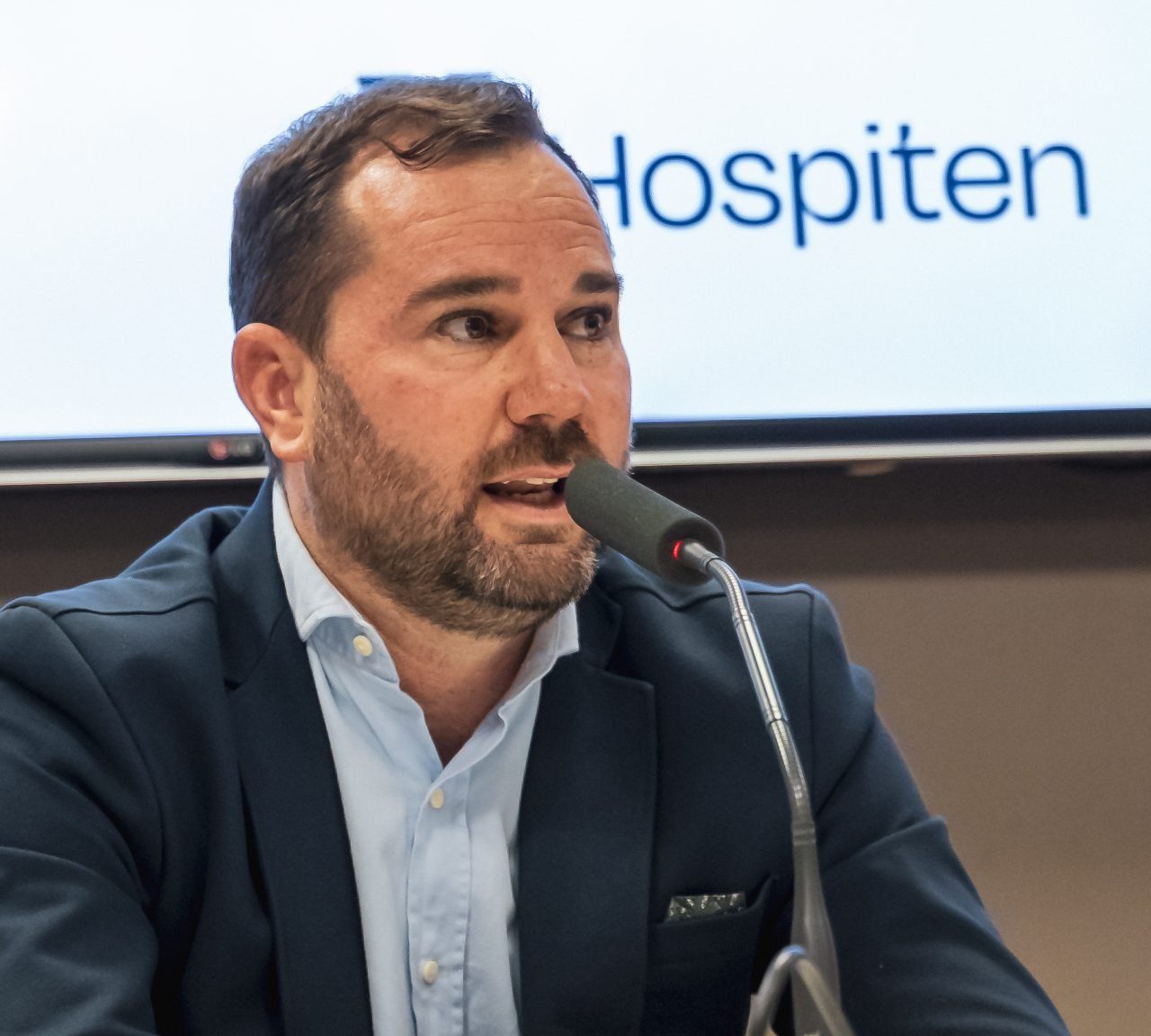 Manu Guill en la presentación de Noel López (CD Tenerife)