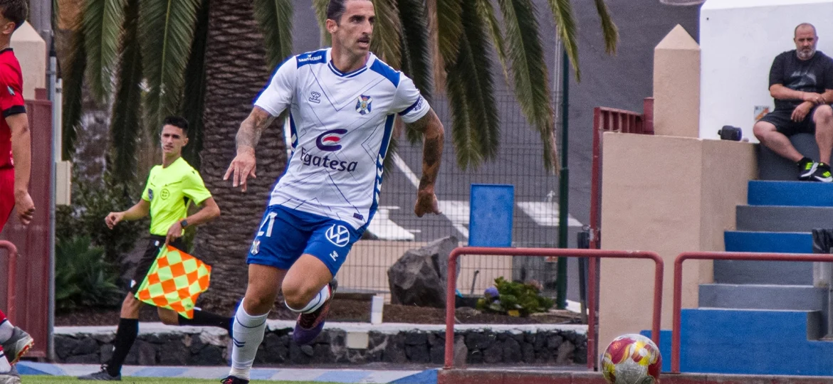 Marc Mateu en La Palma (CD Tenerife)