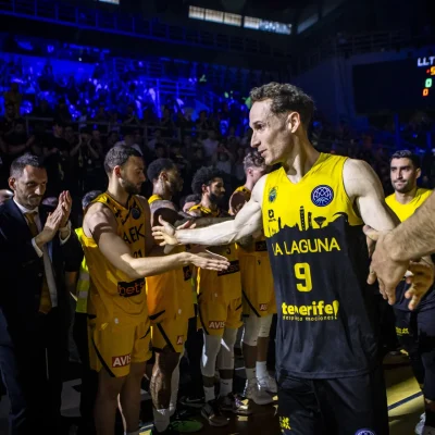 Marcelinho Huertas en la Final Four 24-25 (BCL)|Equipos clasificados a la BCL 25-26 (CB Canarias)