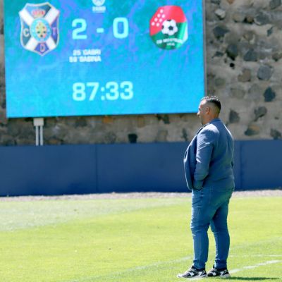 Mazinho durante un partido en Geneto (@CDTOficial)