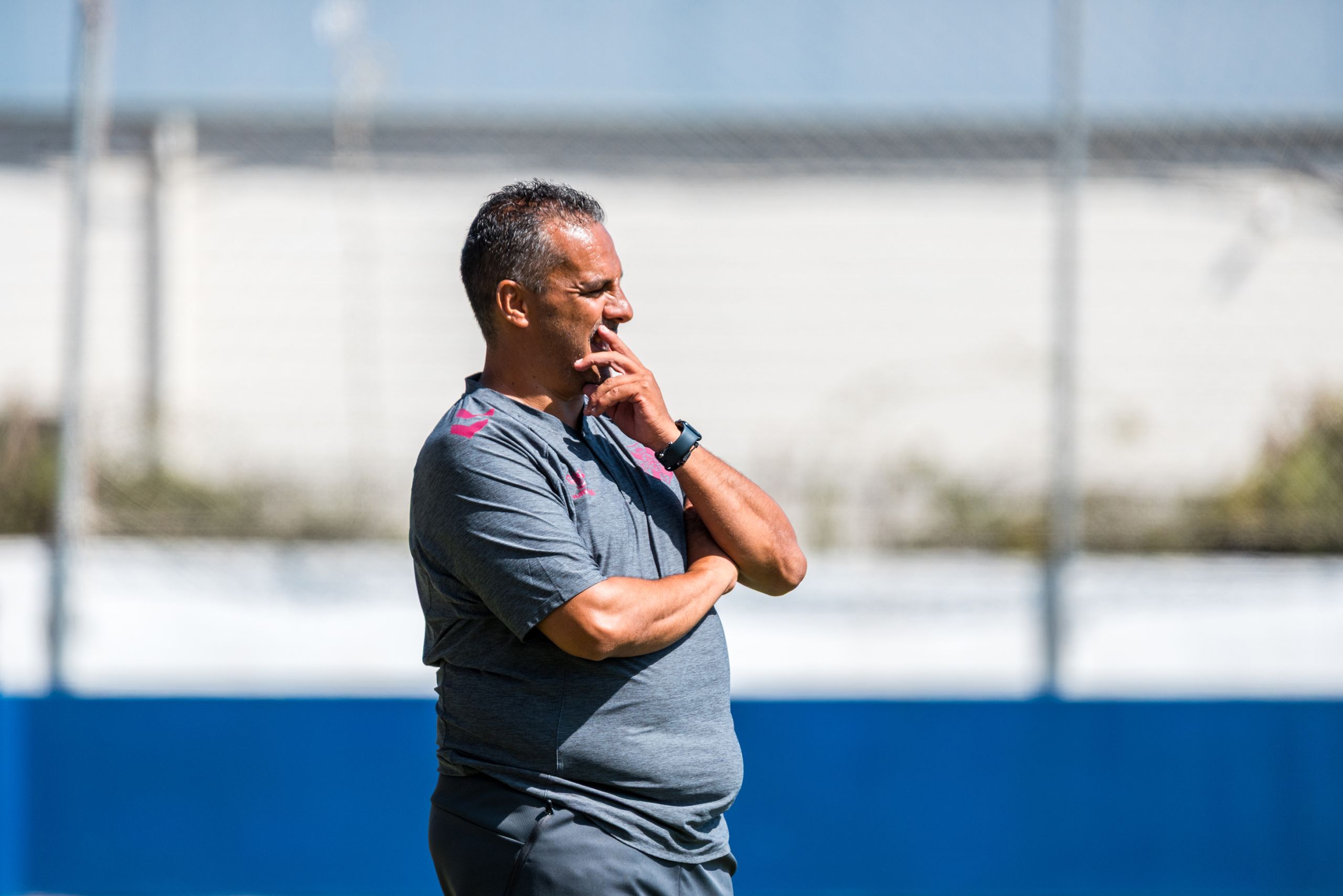 Mazinho entrenador del Tenerife B (CD TENERIFE)