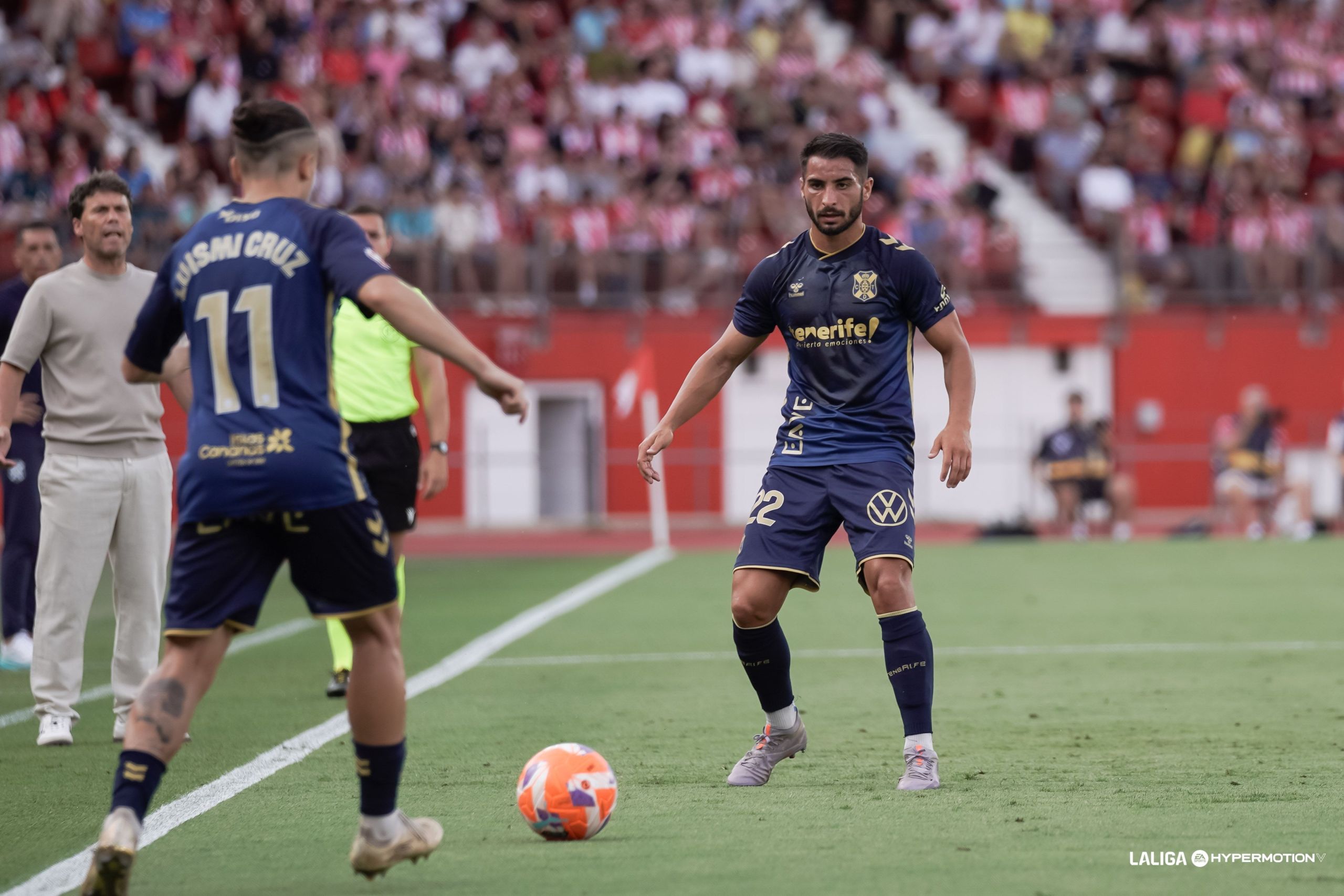 Mellot en el partido de Almería (LA LIGA)