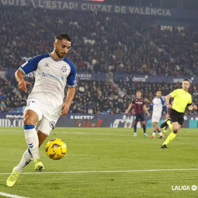 Mellot en un Levante- Tenerife (LA LIGA)