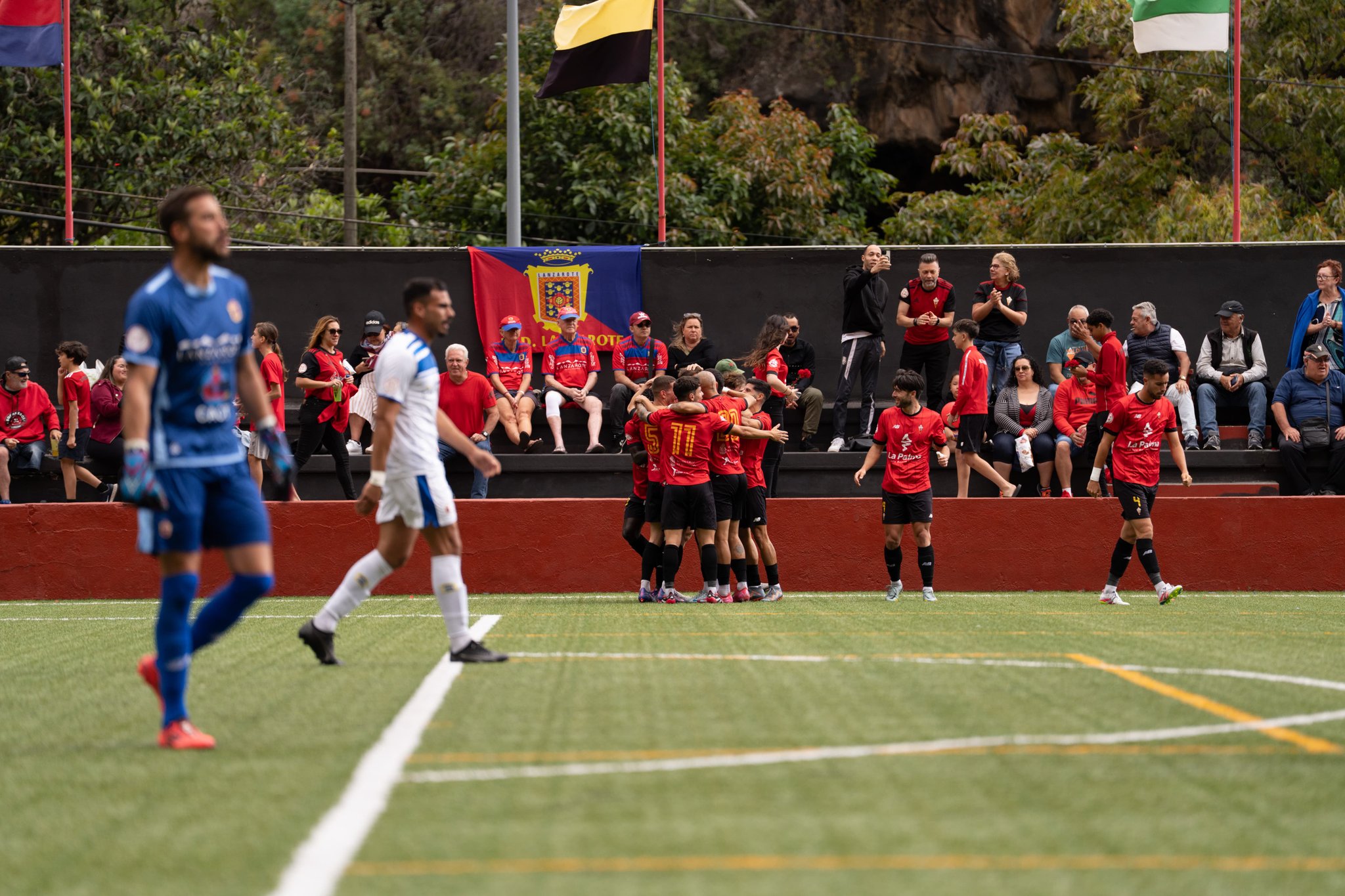 El Mensajero certifica su playoff frente al Lanzarote (@CDMENSAJERO).