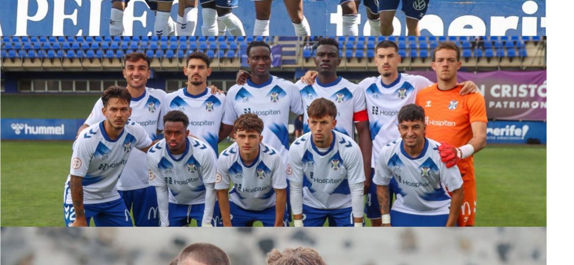 Los tres primeros equipos del Tenerife (CEDIDAS)