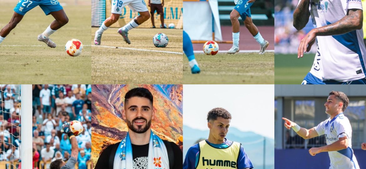 Los ocho canarios que se sabe que formarán parte del Tenerife (CEDIDAS)