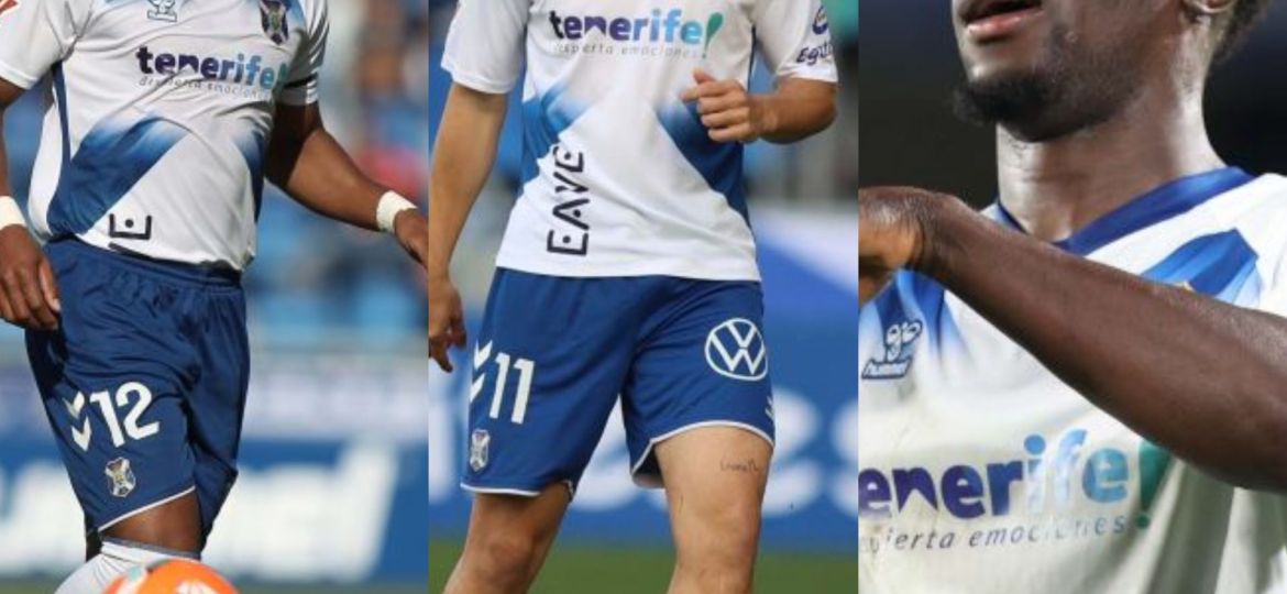 Las tres piezas que el CD Tenerife quiere retener para la temporada 25-26 (CEDIDA)