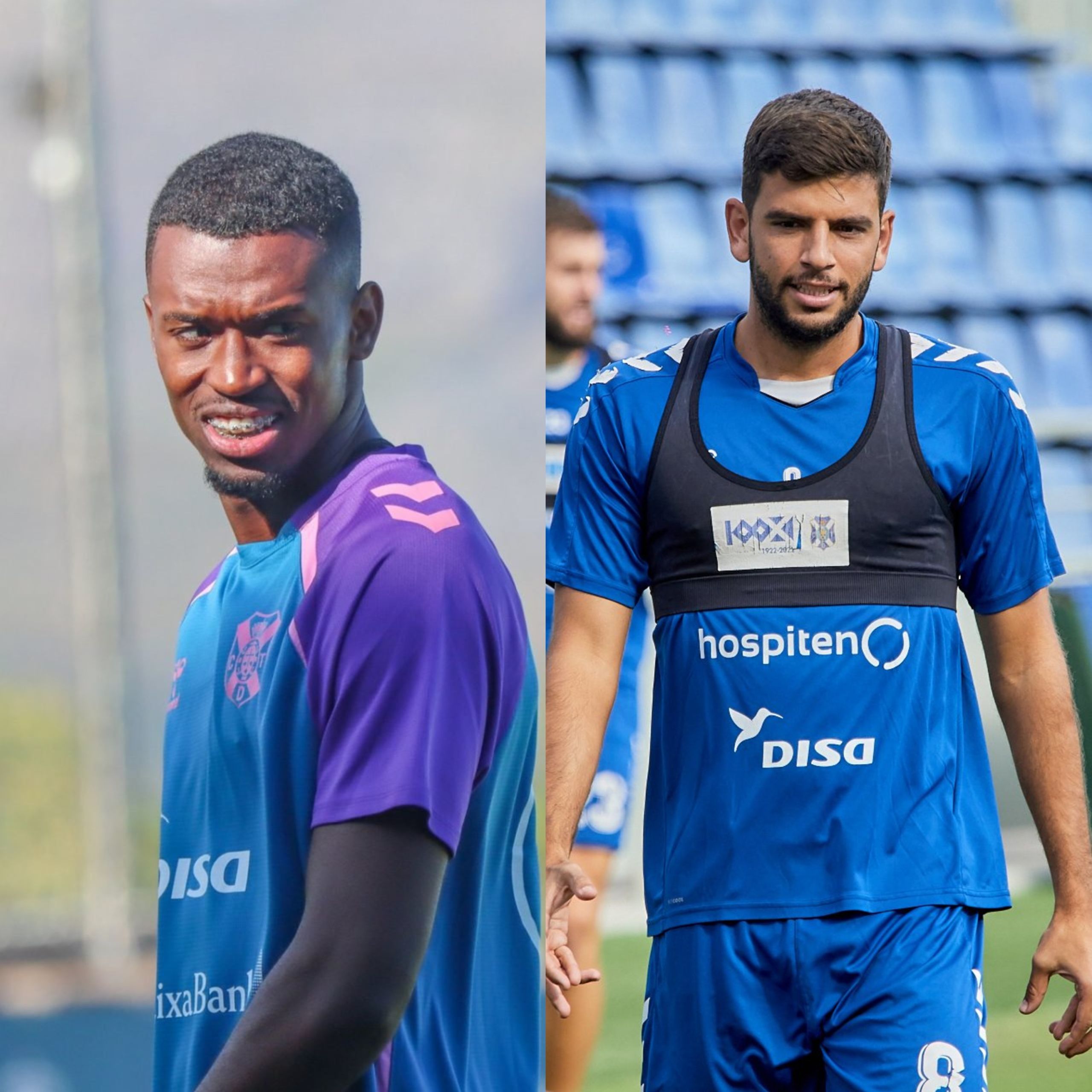 Alassan y Javi Alonso (CD Tenerife)