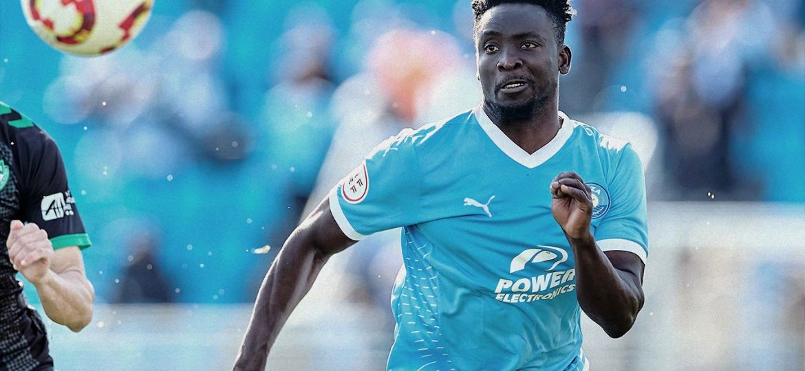 Mo Dauda con el Ibiza frente al Antequera (@ibizaud)