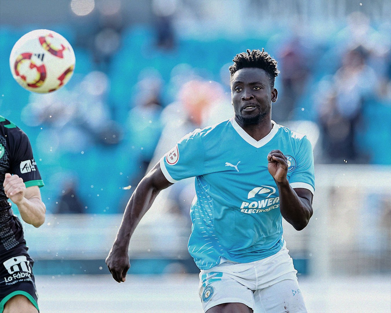 Mo Dauda con el Ibiza frente al Antequera (@ibizaud)