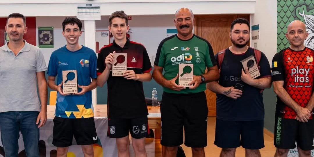 Podio masculino en Fuerteventura (CEDIDA)