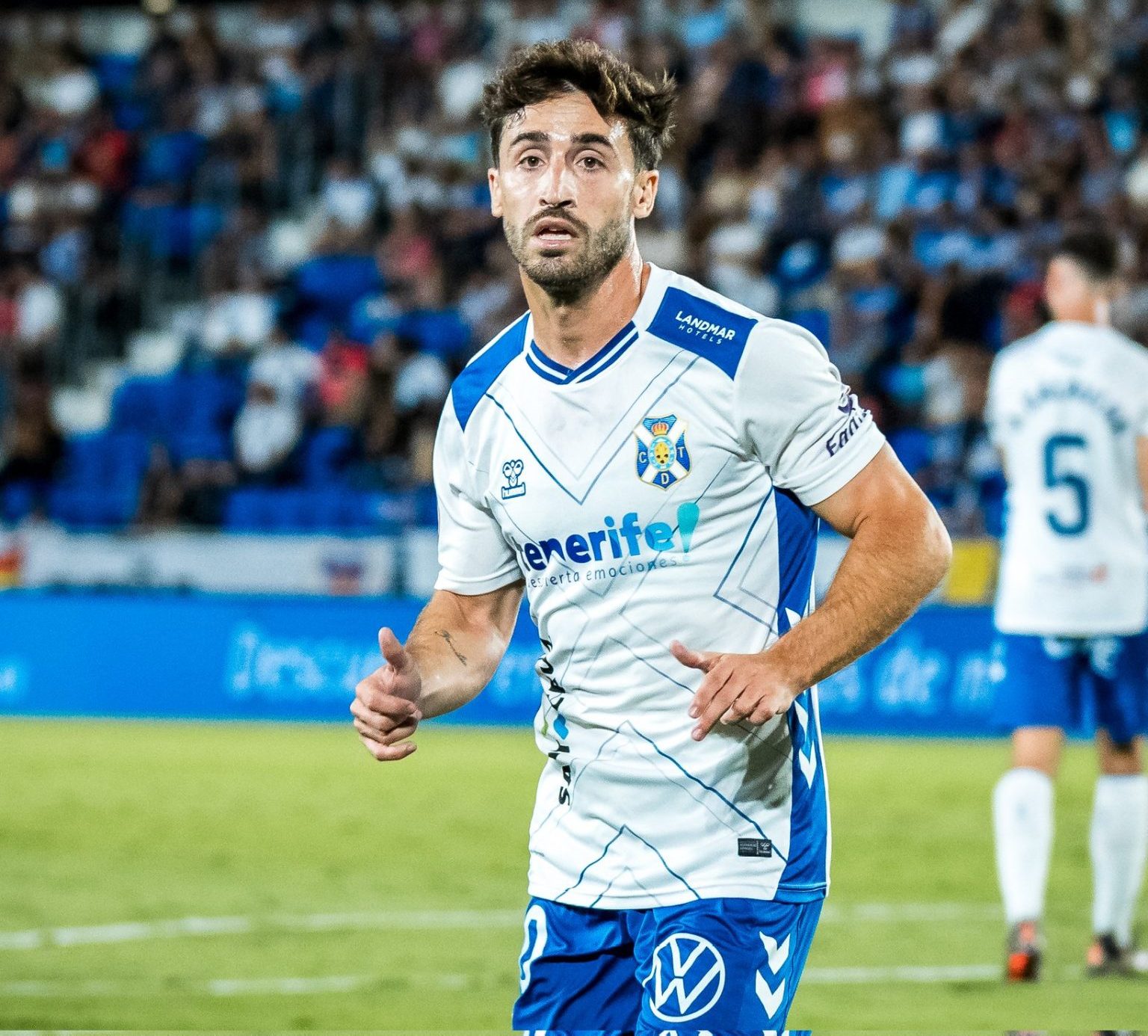 Nacho Gil en el Heliodoro (CD Tenerife)